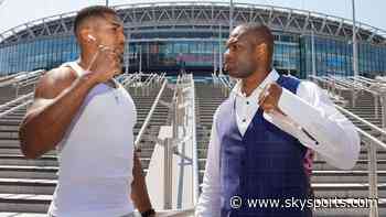 Joshua and Dubois 'had to be pulled apart' before Wembley press conference