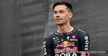 Primoz Roglic in gloednieuw ‘Red Bull-tenue’ gestoken voor strijd om eindzege in de Tour de France