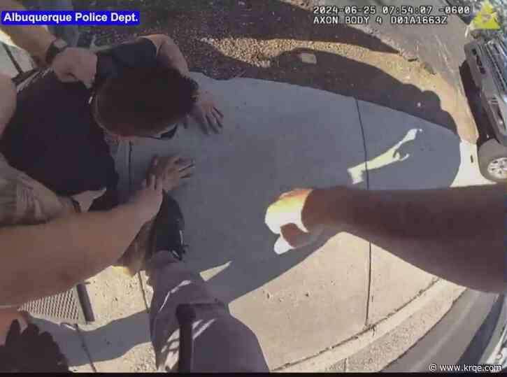 Albuquerque Police arrest man caught inside a bait car