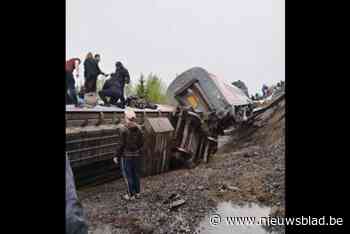 Zeker 70 gewonden bij ontsporing trein in noorden van Rusland