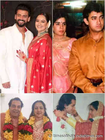 Bollywood celebs who chose registered marriages