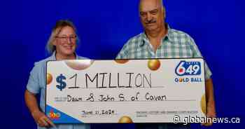 Ontario man finds $1M winning lottery ticket in wallet 2 months after draw