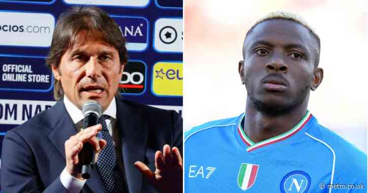 Antonio Conte reveals Napoli ‘agreement’ with Victor Osimhen after Arsenal interest