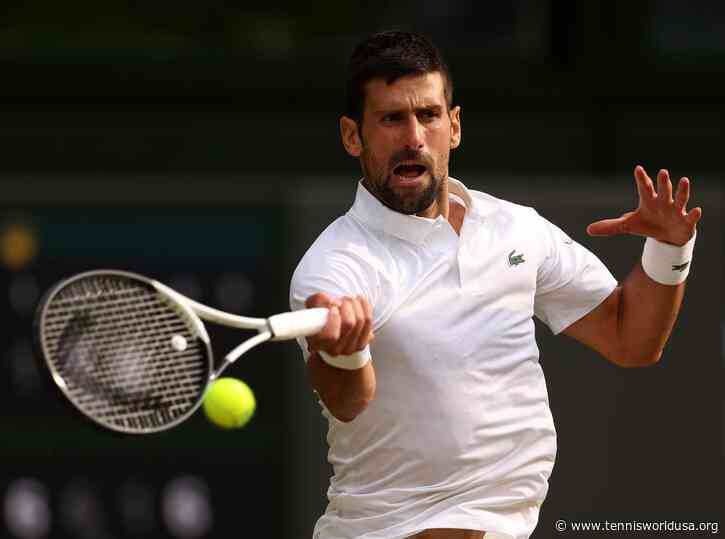 'Novak Djokovic will be competitive at Wimbledon', says ATP ace
