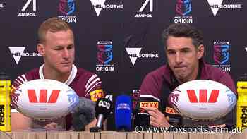 ‘That’s it’: Billy’s icy reply over big Origin question as coach bristles in testy presser