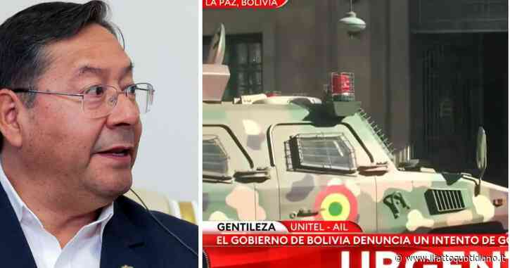 Colpo di stato in Bolivia, l’esercito irrompe nel palazzo del governo. Il presidente Arce: “Movimenti non autorizzati”