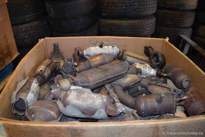 Mounties seize 439 catalytic converters in B.C. theft, trafficking investigation