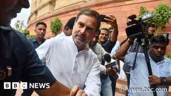 Rahul Gandhi's big test as India's opposition leader
