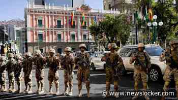 Militairen bezetten plein presidentieel paleis in Bolivia, vrees voor staatsgreep