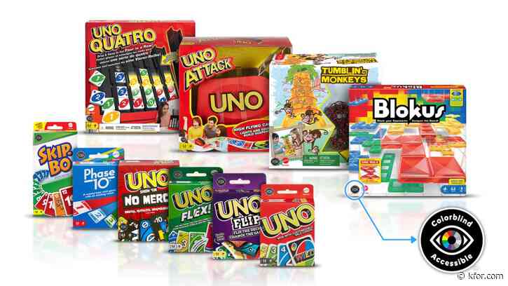 GAME ON! Mattel Launches Colorblind Accessible Games