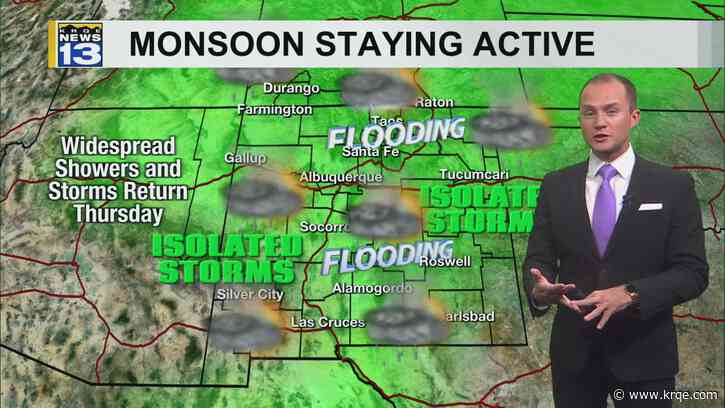 More storms, heavy rain on the way Thursday
