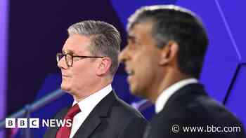 Sunak and Starmer clash in final election debate