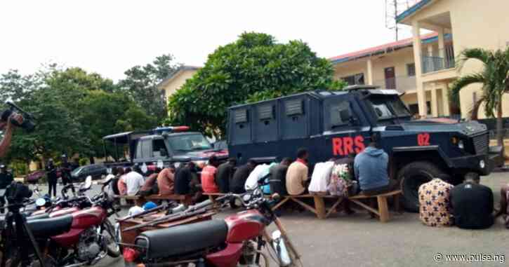 Ekiti Police capture 21 armed robbers and cultists responsible for crimes