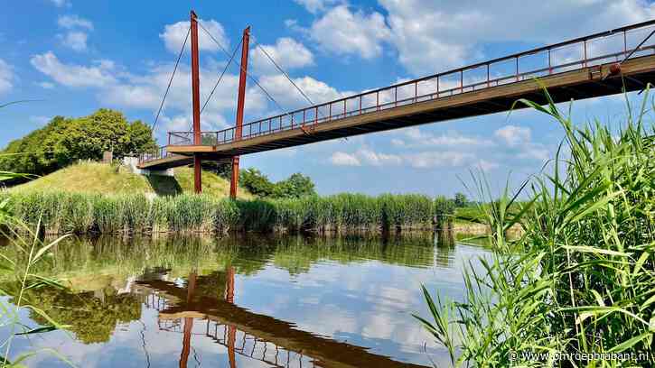 Deze nieuwe brug steelt de show, 'juweeltje' in West-Brabantse polder
