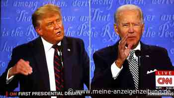 Donald Trump gegen Joe Biden: Hohe Wetteinsätze vor TV-Duell