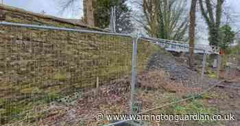 Plans to rebuild collapsed section of wall at church approved