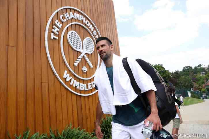 Novak Djokovic reveals his feelings after his last training at Wimbledon