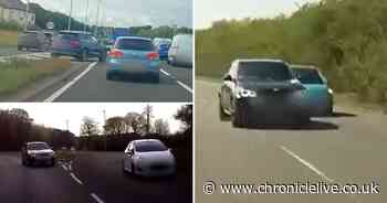 See reckless driving captured on dashcams in the North East as drivers flout the law