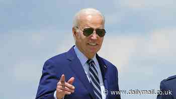 Biden, 81, seen for the first time in SEVEN DAYS as he prepares for debate with Trump: Joe leaves Camp David after a week for most pivotal showdown of his career