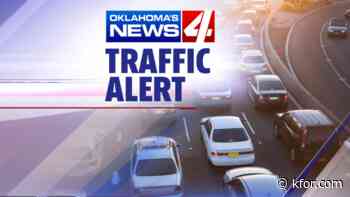 I-40 is closed at Meridian Ave. due to a crash