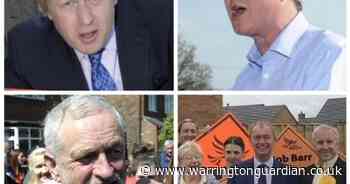 Where is the General Election campaign in Warrington?