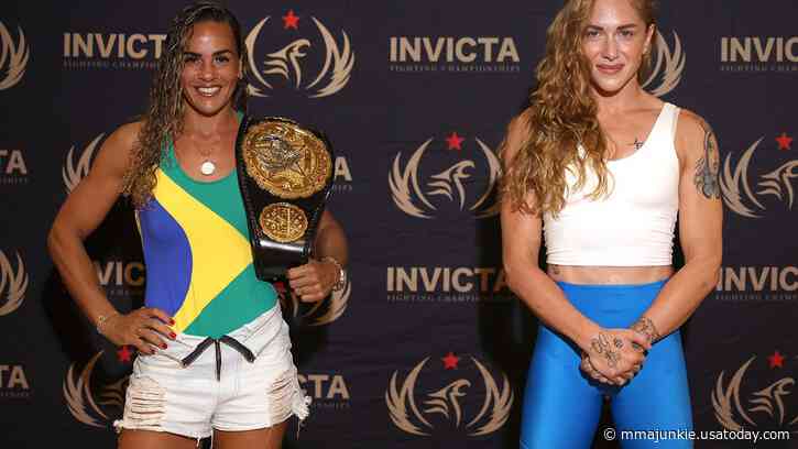 Photos: Invicta FC 55 weigh-ins and fighter faceoffs