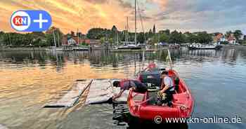 Feuerwehreinsatz in Eckernförde: Öl im Hafenbecken ausgelaufen
