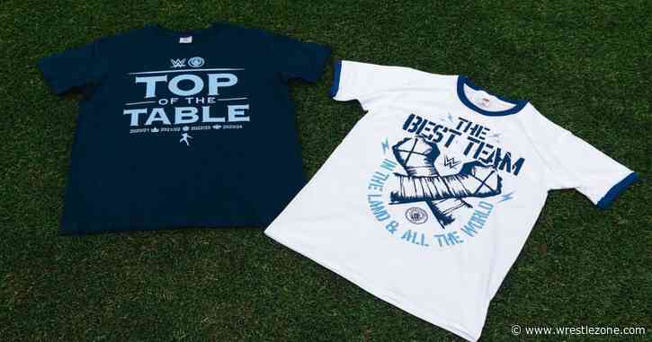 WWE And Manchester City Launch Exclusive Merchandise Collaboration
