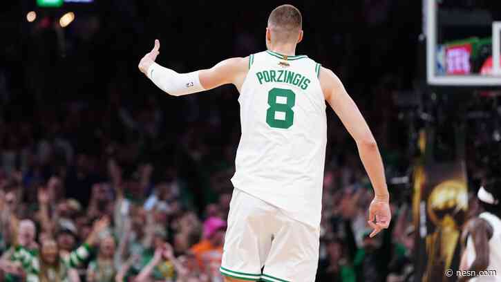 Celtics’ Kristaps Porzingis Sends Out Tweet After Ankle Surgery