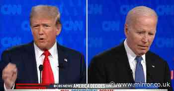 BREAKING: Biden and Trump do NOT shake hands in frosty start to CNN election debate
