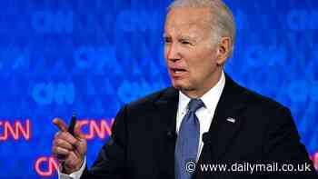 Is Biden sick? Joe's scratchy voice at the start of the debate sparks questions about his health in dire debate start
