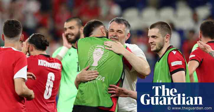 Georgia head coach lauds players who made 'the nation proud' in historic win over Portugal – video