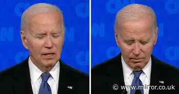 Joe Biden freezes in 'bad, bad moment' and completely loses train of thought in presidential debate
