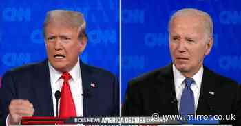 Joe Biden mocks Donald Trump's weight as pair argue over golf swings in bizarre and heated debate