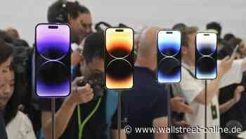 Viel mehr iPhone-Lieferungen: Apple zeigt Comeback-Qualitäten in China