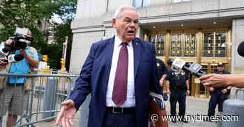 Prosecutors in Menendez Bribery Trial Rest Their Case