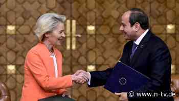 Neuer Schwung für die Wirtschaft: Ägypten erhält Milliardenhilfe aus Brüssel