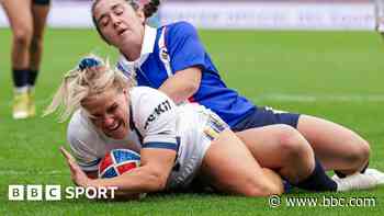 England score eight tries in 42-0 win over France