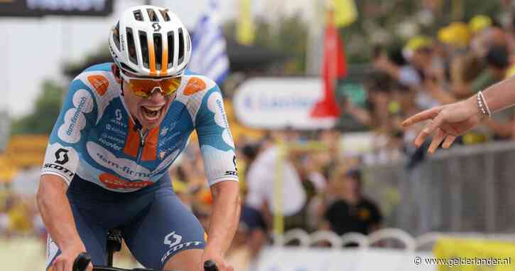 ‘Enorm talent’ Frank van den Broek tweede bij debuut in Tour de France: ‘Ik voelde me de laatste dagen niet super’