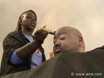 Mobile hairstylist JacQuil Leathers offers affordable haircuts to special needs clients