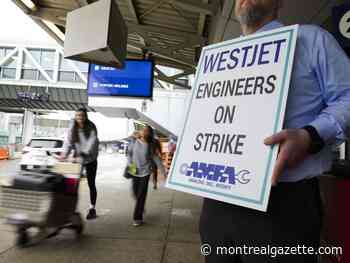 WestJet cancels hundreds of flights following surprise mechanics union strike