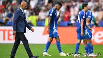 Responsibility for Italy Euro 2024 exit lies with Spalletti