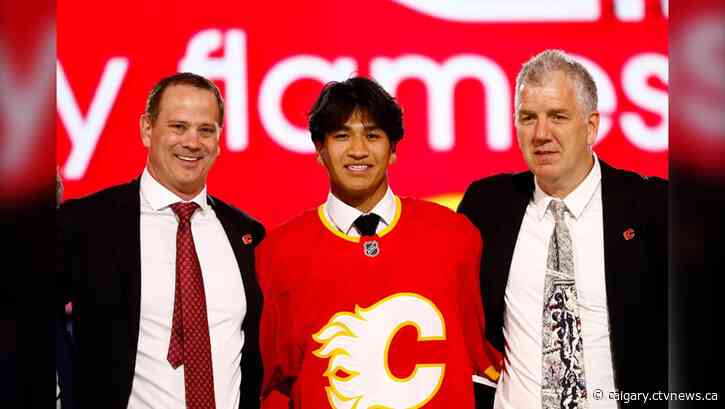 'We left here with what we think is a great haul': Flames draft 10 players in Las Vegas