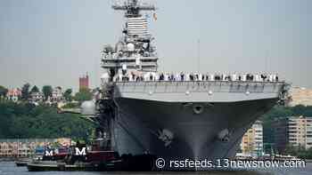US shifts Norfolk-based assault ship to the Mediterranean to deter risk of Israel-Lebanon conflict escalating