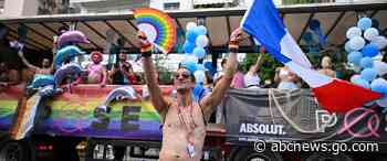 Thousands attend annual EuroPride parade in Greek city of Thessaloniki amid heavy police presence