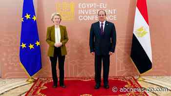 Egypt, EU hold an investment conference to help battle inflation, currency crisis