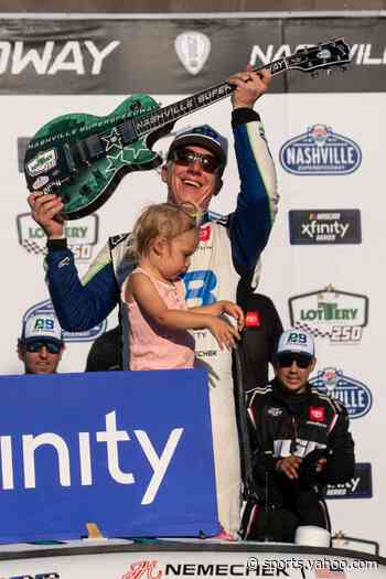 NASCAR Xfinity race winner John Hunter Nemechek, runner-up Chandler Smith have Nashville ties