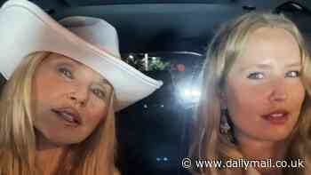 Christie Brinkley, 70, looks glam in cowboy hat as she shares selfie with lookalike daughter Sailor Brinkley-Cook, 25