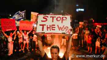 Massenprotesten in Israel gegen die Regierung