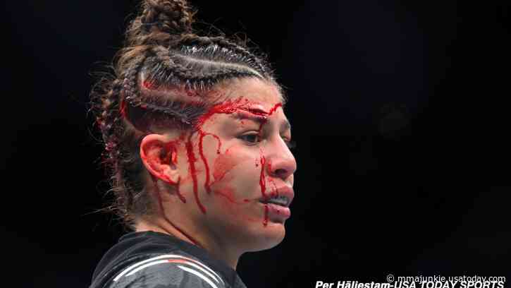 UFC 303 results: Gnarly gash on Mayra Bueno Silva ends fight – all thanks to Macy Chiasson's elbow